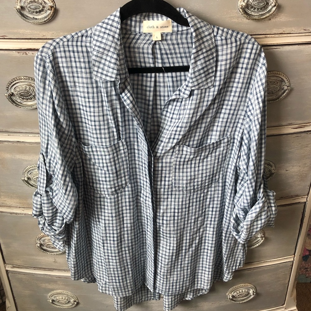 Anthropologie Cloth and Stone Blouse